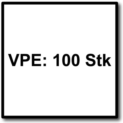 HECO MULTI-MONTI-plus SS Betonschraube 7,5 x 80 mm 100 Stk. SW 10 Sechskantkopf verzinkt A2K ( 2x 48397 ) - Toolbrothers