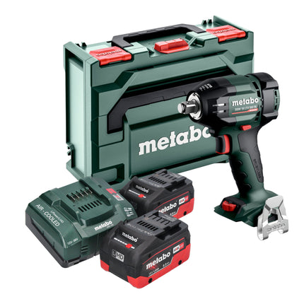 Metabo SSW 18 LTX 550 BL Akku Schlagschrauber 18 V 550 Nm Brushless 2x LiHD Akku 8 0 Ah Ladegeraet metaBOX 0 - toolbrothers