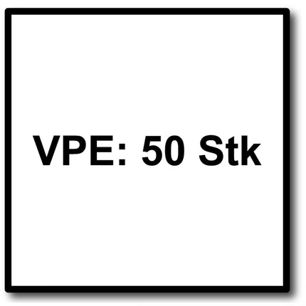 HECO MULTI-MONTI-plus SS Betonschraube 10 x 100 mm 50 Stk. SW 13 Sechskantkopf verzinkt A2K ( 2x 48453 ) - Toolbrothers
