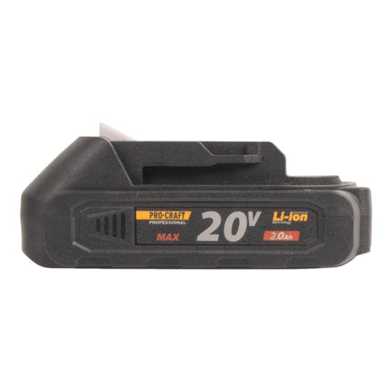 Procraft PMT22bb Akku Multifunktionswerkzeug 20 V Brushless 1x Akku 2 0 Ah ohne Ladegeraet 3 - toolbrothers