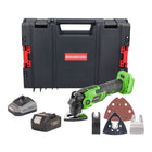 Procraft PMT22bb Akku Multifunktionswerkzeug 20 V Brushless 1x Akku 4 0 Ah Ladegeraet RHINO Toolcase 0 - toolbrothers