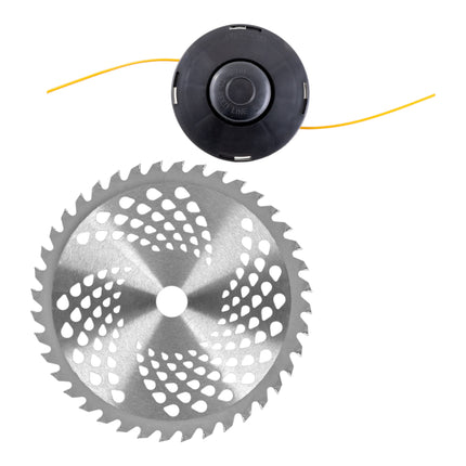 Procraft ATA 40 2 Akku Freischneider 40 V 2x 20 V 220 mm Brushless 2x Akku 4 0 Ah Ladegeraet 4 - toolbrothers