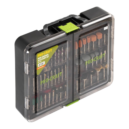 Procraft GK 418 Zubehoer Set 418 teilig Universal fuer Geradschleifer 2 - toolbrothers