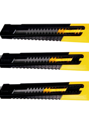 Stanley SM Cuttermesser 18 mm 3er Set ( STHT10151-2 ) - Toolbrothers