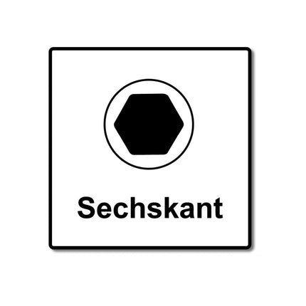 Fischer ULTRACUT FBS II A4 Betonschraube 10x100 mm 300 Stk. ( 3x 548744 ) Sechskantkopf SW15 Unterlegscheibe 45/35/15 A4 Edelstahl - Toolbrothers