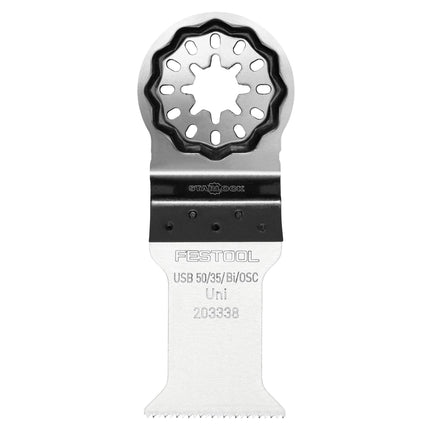 Hoja de sierra universal Festool USB 50/35/Bi/OSC/5 (203338) para OSC 18