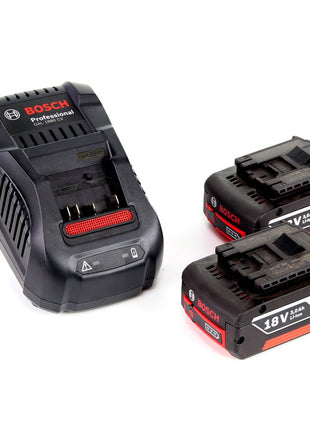 Bosch GSS 18 V-10 Akku Schwingschleifer 18 V Li-Ion Professional + Zubehör + 2 x 3,0 Ah Akku + Ladegerät - Toolbrothers