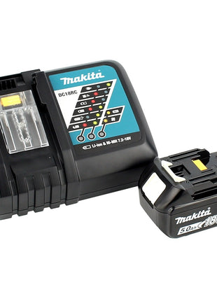 Makita DJR 187 RT1 Akku Reciprosäge 18 V Brushless Säbelsäge + 1x 5,0 Ah Akku + Ladegerät - Toolbrothers
