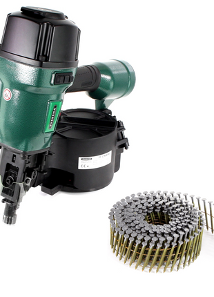 Prebena 7F-CNW90-S01 Druckluftnagler für Coilnägel Type CNW 45 - 90mm + Coilnägel 10800 Stück - Toolbrothers