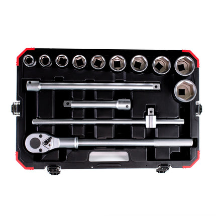 Gedore red Steckschlüssel-Satz 3/4" SW22-50mm 14tlg ( R78004014 ) im Transportkoffer - Toolbrothers