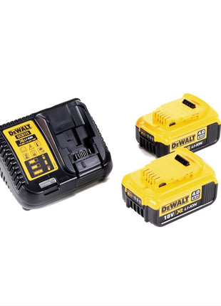 DeWalt DCW 604 M2 Akku Kombifräse 18V 55 mm + 2x Akkus 4,0 Ah + 1x Schnellladegerät in TSTAK - Toolbrothers