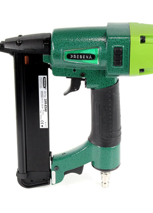 Prebena 2XR-ES40 Klammergerät Druckluft Nagler im Transportkoffer Typ ES + 5200x Prebena ES30CNKHA Heftklammern - Toolbrothers