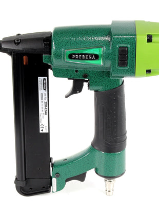 Prebena 2XR-ES40 Klammergerät Druckluft Nagler im Transportkoffer Typ ES + 2600x Prebena ES40CNKHA Heftklammern - Toolbrothers