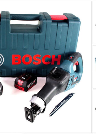 Bosch GSA 18V-32 Akku Reciprosäge 18V Säbelsäge Brushless im Handwerkerkoffer + 1x 4,0Ah Akku + Ladegerät - Toolbrothers