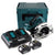 Makita DHS 782 PG2J Akku Handkreissäge 36V (2x18V) 190 mm Brushless im Makpac + 2x 6,0 Ah Akku + Doppelladegerät - Toolbrothers