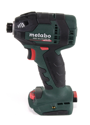 Metabo SSD 18 LTX 200 BL Akku Schlagschrauber 18V 200Nm 1/4" Brushless + 2x Akku 4,0Ah + Ladegerät + MetaLoc - Toolbrothers