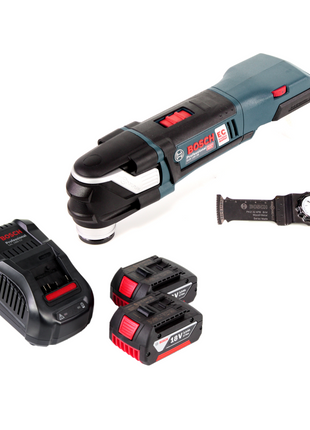 Bosch GOP 18V-28 Akku Multi-Cutter 18V StarlockPlus Brushless + 2x Akku 3,0Ah + Ladegerät - Toolbrothers