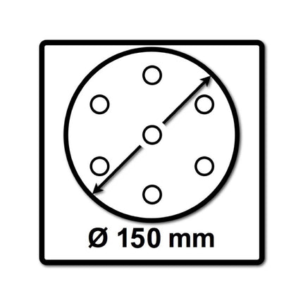 Mirka ABRANET 150mm Grip P360, 50/Pack ( 5424105037 ) - Toolbrothers