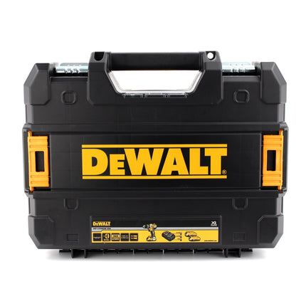 Llave de impacto a batería DeWalt DCF 887 D2 18V 205Nm 1/4" sin escobillas + juego de brocas 19 piezas + 2x batería 2.0Ah + cargador rápido + TSTAK