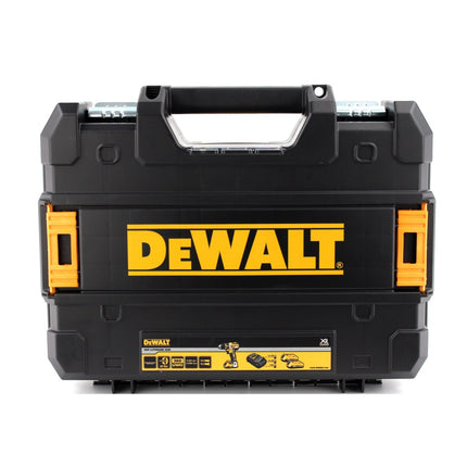 Llave de impacto a batería DeWalt DCF 887 M2 18V 205Nm 1/4" brushless + juego de brocas 19 piezas + 2x batería 4.0Ah + cargador rápido + TSTAK