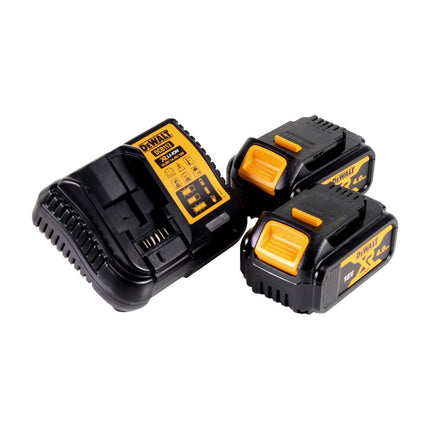 Llave de impacto a batería DeWalt DCF 887 M2 18V 205Nm 1/4" brushless + juego de brocas 19 piezas + 2x batería 4.0Ah + cargador rápido + TSTAK