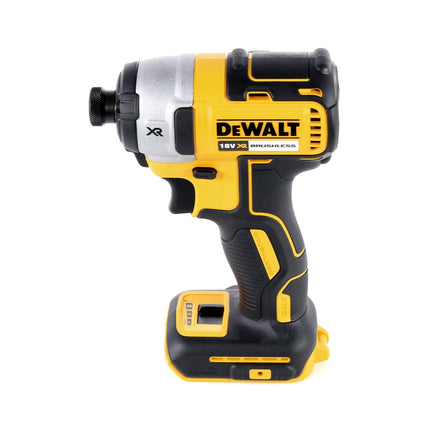 Llave de impacto inalámbrica DeWalt DCF 887 P1 18V 205Nm sin escobillas + 19 piezas. Juego de brocas + 1x batería 5.0Ah + cargador + TSTAK