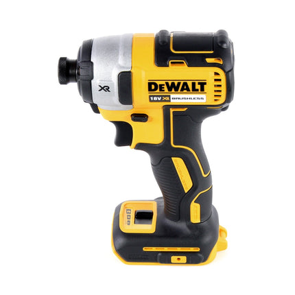 Llave de impacto inalámbrica DeWalt DCF 887 P2 18V 205Nm sin escobillas + 19 piezas. Set broca taladro + 2x batería 5.0Ah + cargador + TSTAK