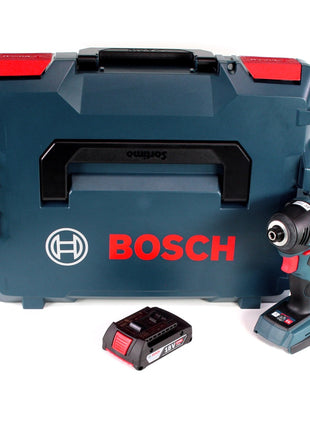 Bosch GDR 18V-160 Akku Drehschlagschrauber 18V 160Nm +1x Akku 2,0Ah + L-Boxx - ohne Ladegerät