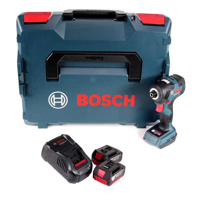 Bosch GDR 18 V-160 Professional Llave de impacto a batería 18 V en maletín L-Boxx - Sin batería, sin cargador incluidos