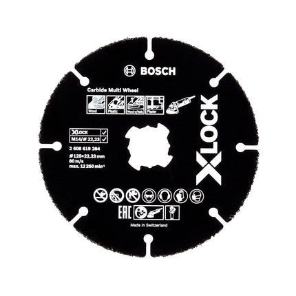 Makita DGA 511 ZJ Akku Winkelschleifer 18V 125mm Brushless + Trennscheibe + Makpac - ohne Akku, ohne Ladegerät