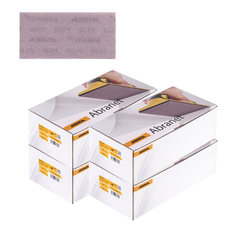 Mirka ABRANET Abrasives Sanding Strips 115x230mm, P320 - 200 pcs. (4x 5411205032)