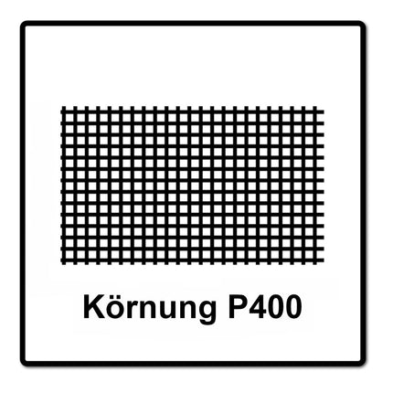 Mirka ABRANET Schleifstreifen Grip 93x180mm P400 200 Stk. ( 4x 5412805041 )
