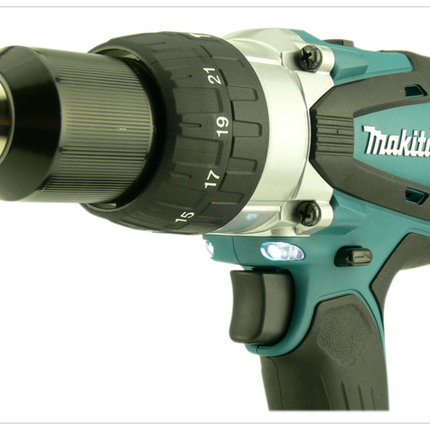 Makita BHP 458 Z LXT 18 V Li-Ion Akku Schlagbohrschrauber  Solo - nur das Gerät ohne Zubehör, mit Seitengriff - Toolbrothers
