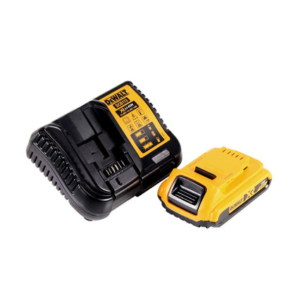 Taladro percutor inalámbrico Dewalt DCD 797 D1 18V sin escobillas + 1x batería 2.0Ah + cargador + TSTAK