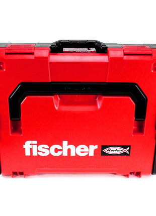 Fischer FSS 18V 400 BL Akku Schlagschrauber 1/2" 400Nm Brushless Set 3 ( 552926 ) + 2x Akku 4,0Ah + Ladegerät + L-Boxx
