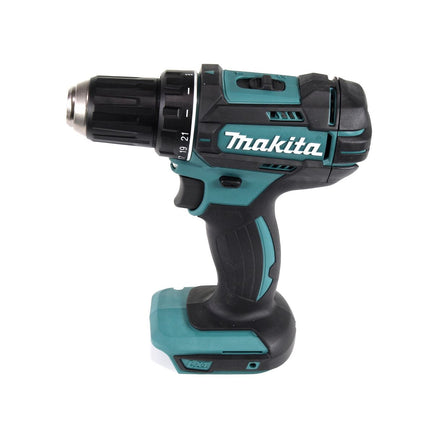Makita DDF 482 SMX4 Akku Bohrschrauber 18V 62Nm + 1x Akku 4,0Ah + Ladegerät + 70tlg. Bit Bohrer Set + Koffer
