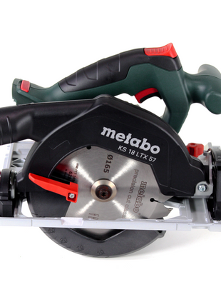 Metabo KS 18 LTX 57 Cordless circular saw 18V 165x20mm + 1x battery 5,2Ah + MetaLoc - without charger