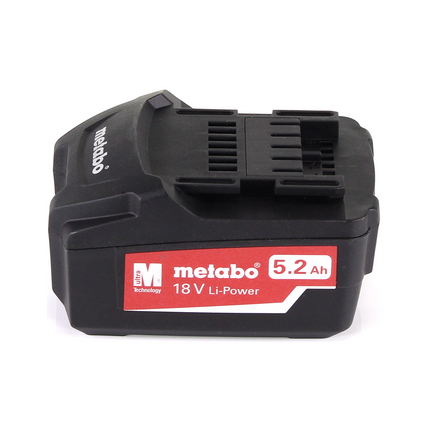 Metabo KS 18 LTX 57 Sierra circular sin cable 18V 165x20mm + 1x batería 5,2Ah + MetaLoc - sin cargador