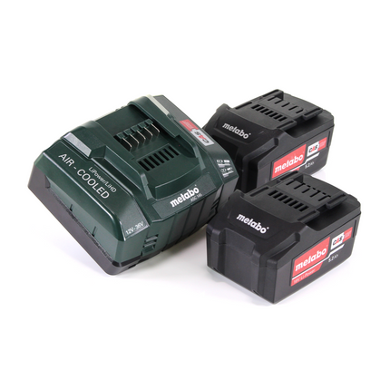 Sierra circular de batería Metabo KS 18 LTX 57 18 V 165 x 20 mm + 2 baterías 5,2 Ah + cargador + Metaloc (601857700)