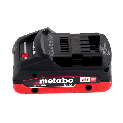 Sierra sable a batería Metabo ASE 18 LTX + 1x batería 4.0Ah + estuche - sin cargador