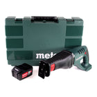 Sierra sable a batería Metabo ASE 18 LTX + 1x batería 5,2Ah + estuche - sin cargador