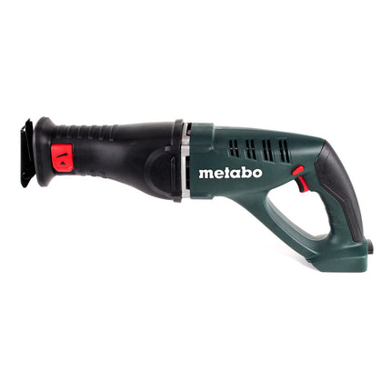 Sierra sable a batería Metabo ASE 18 LTX + 2x baterías 5.2Ah + cargador + estuche (602269650)