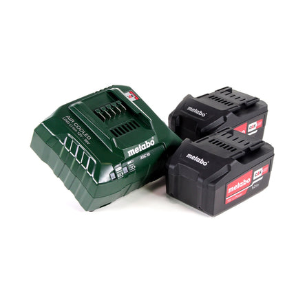 Metabo AHS 18-55 V cordless hedge trimmer 18V 53cm + 2x battery 5.2Ah + charger