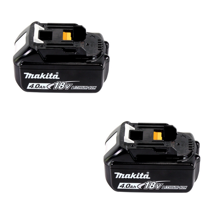 Makita DVC 261 RMX15 Aspirateur à dos sans fil 36V (2x 18V) 2L Brushless + 2x batterie 4,0Ah + chargeur