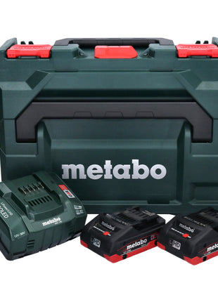 Metabo basic set LIHD + 2x rechargeable battery 4.0 Ah + charger + metaBOX ( 685130000 )