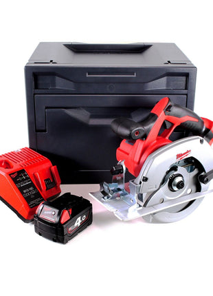 Sierra circular de mano a batería Milwaukee HD18CS-401M 18V 165 mm + 1x batería 4.0Ah + cargador + M-Box