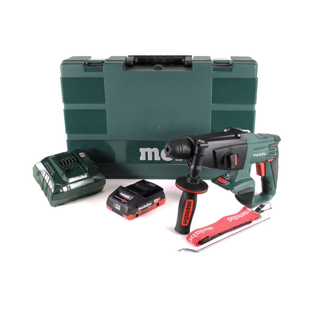 Martillo combinado a batería Metabo KHA 18 LTX 18V + 1x batería 4.0Ah + cargador + estuche