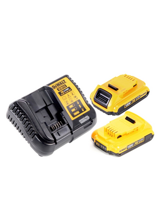 DeWalt DCS 331 N Akku Stichsäge + 2x Akku 2Ah + Ladegerät + Bosch-Stichsägeblatt Set + TSTAK
