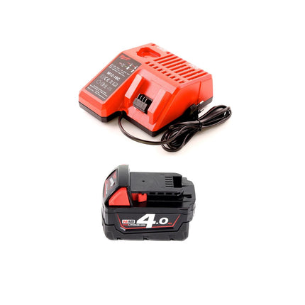 Milwaukee M18 FJS-401 C  Stichsäge 18V Brushless + 1x Akku 4,0Ah + Ladegerät + 16x Stichsägeblatt