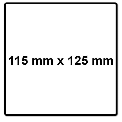 Mirka Goldflex Soft 115x125mm P150 200Stk. ( 2912707015 ) Handpad Rolle perforiert